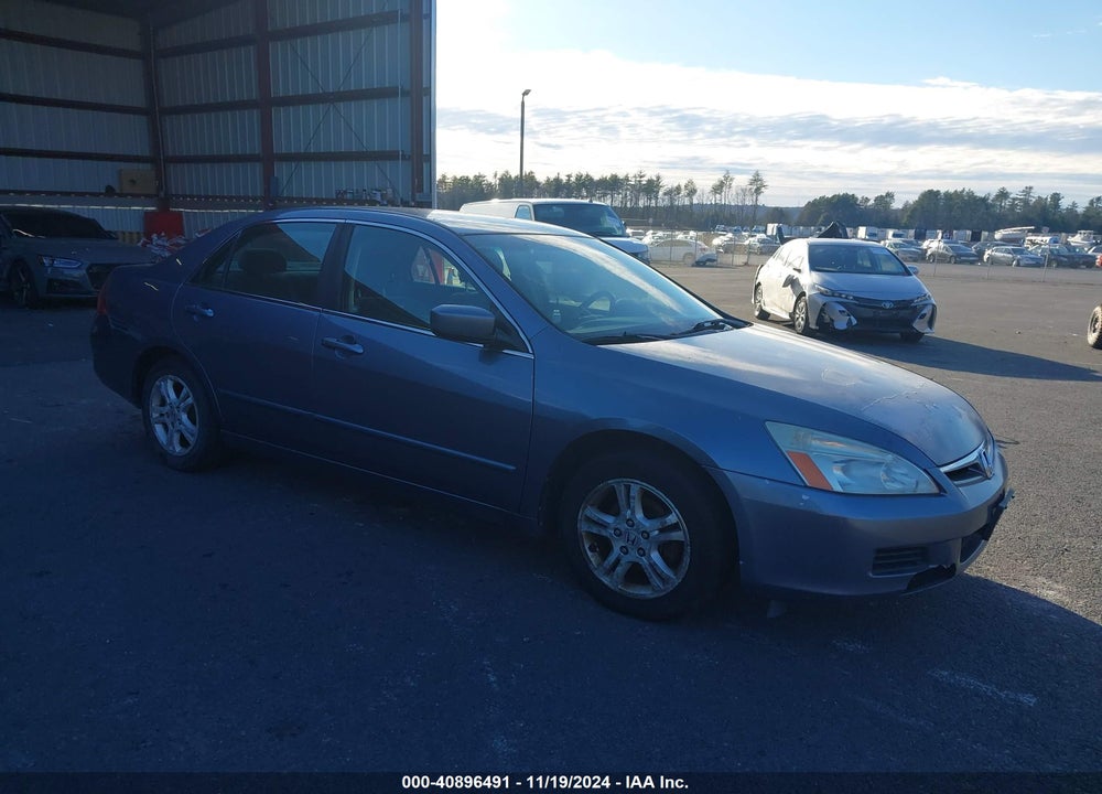 2007 HONDA ACCORD 2.4 SE VIN: 1HGCM56357A206940
