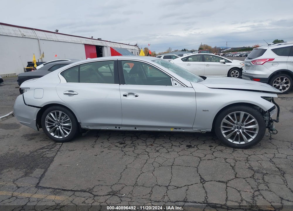 2018 INFINITI Q50 3.0T LUXE VIN: JN1EV7AR1JM433059
