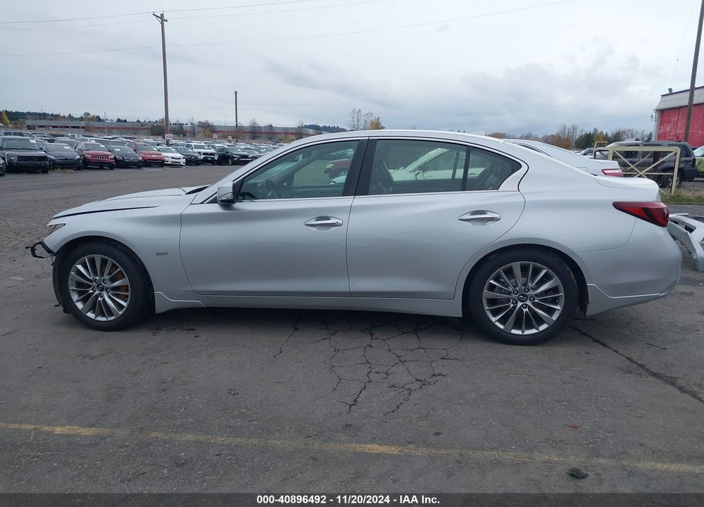 2018 INFINITI Q50 3.0T LUXE VIN: JN1EV7AR1JM433059