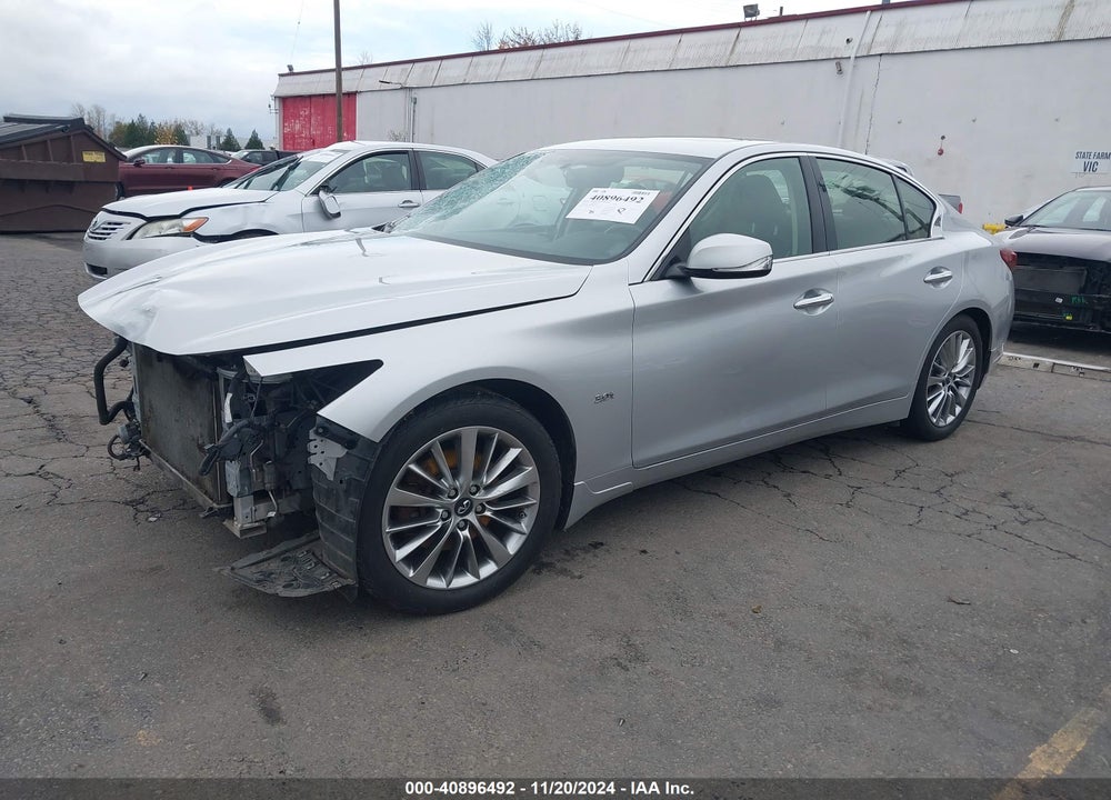 2018 INFINITI Q50 3.0T LUXE VIN: JN1EV7AR1JM433059