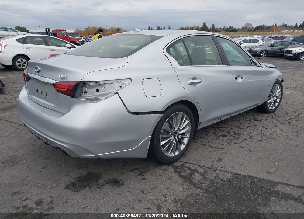 2018 INFINITI Q50 3.0T LUXE VIN: JN1EV7AR1JM433059