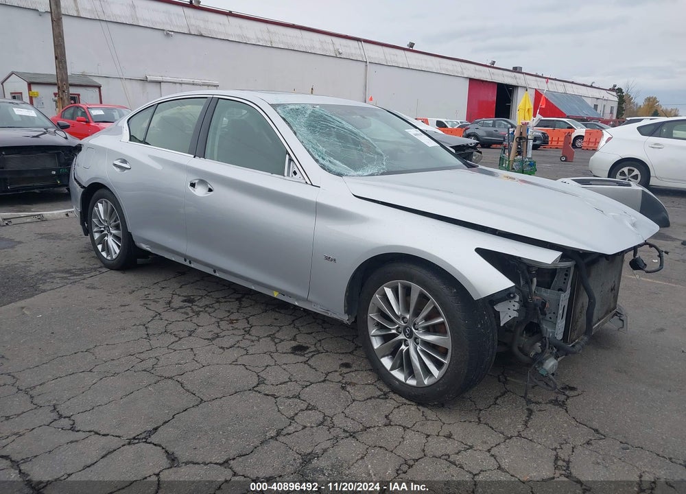2018 INFINITI Q50 3.0T LUXE VIN: JN1EV7AR1JM433059
