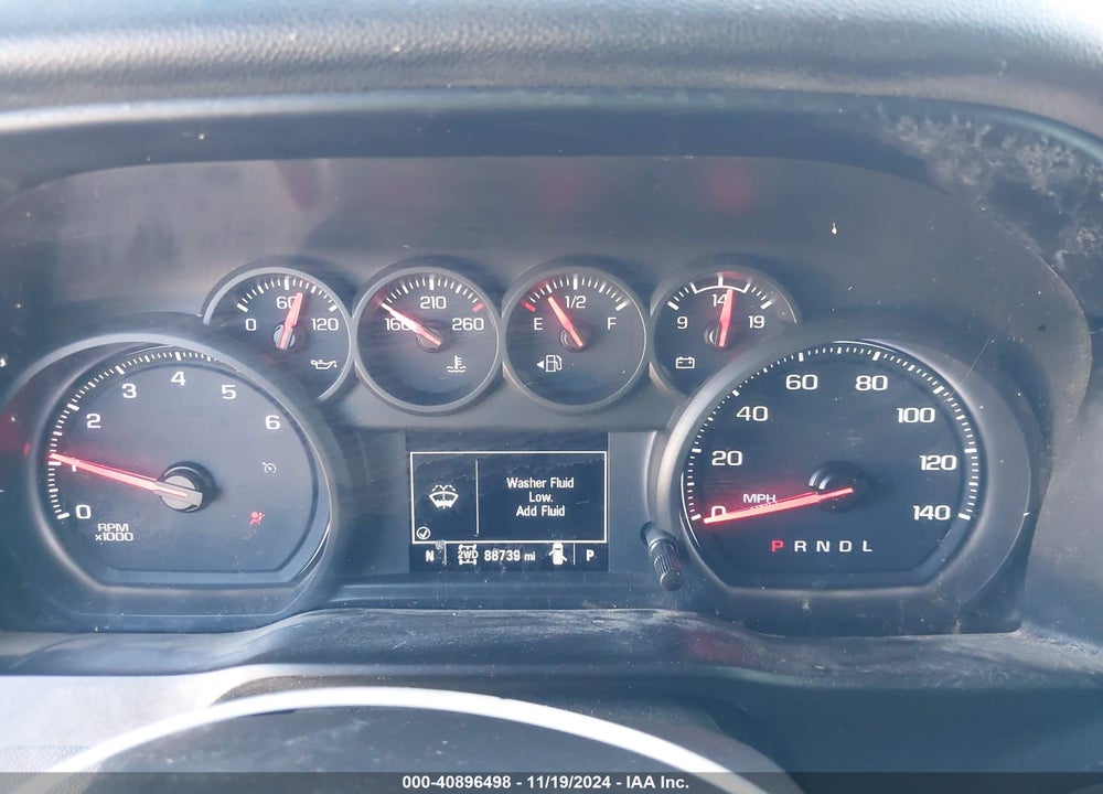 2020 CHEVROLET SILVERADO 1500 4WD SHORT BED WT VIN: 3GCUYAEF4LG336232