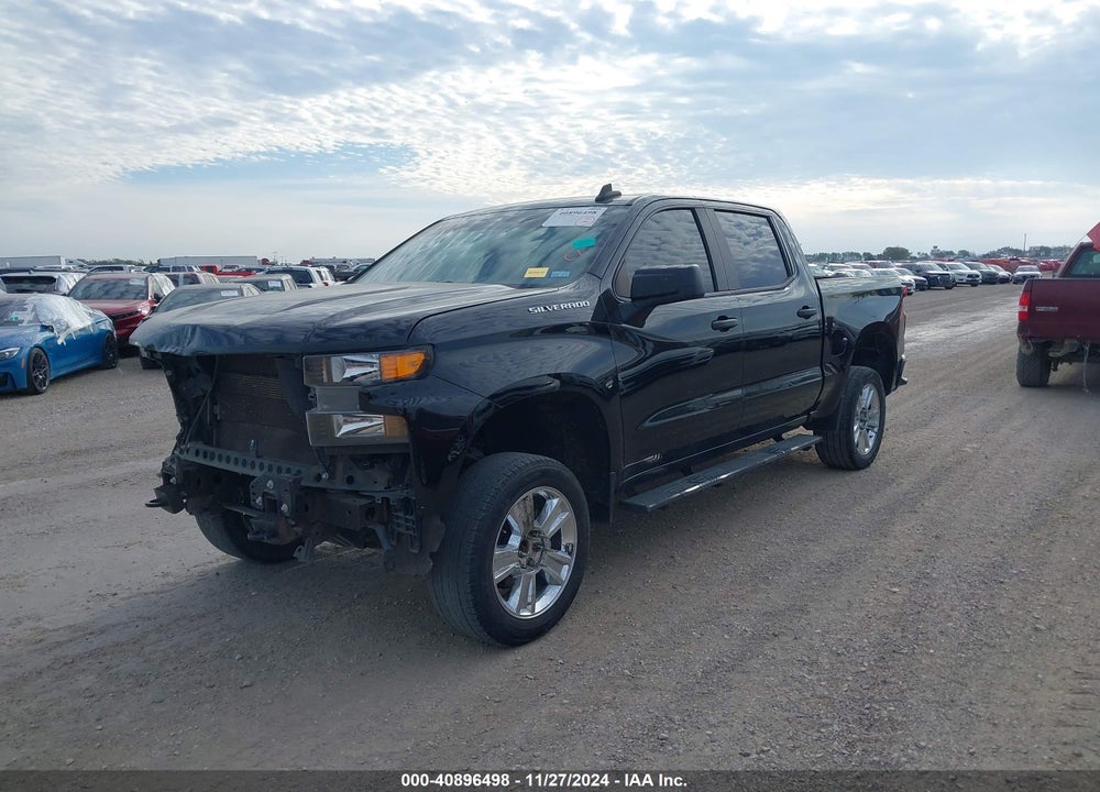 2020 CHEVROLET SILVERADO 1500 4WD SHORT BED WT VIN: 3GCUYAEF4LG336232