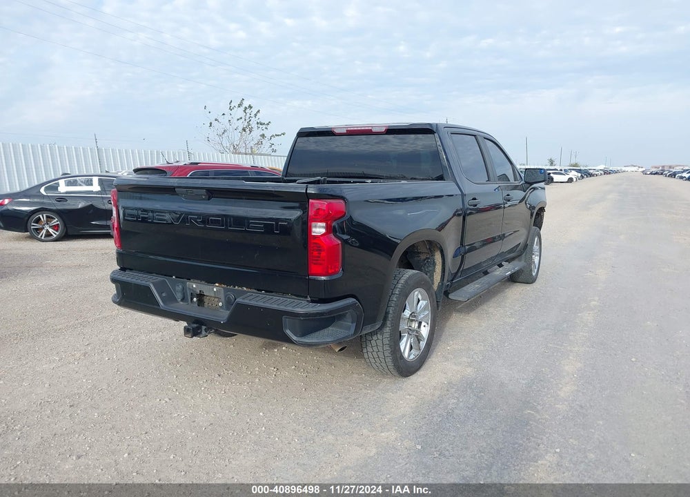 2020 CHEVROLET SILVERADO 1500 4WD SHORT BED WT VIN: 3GCUYAEF4LG336232