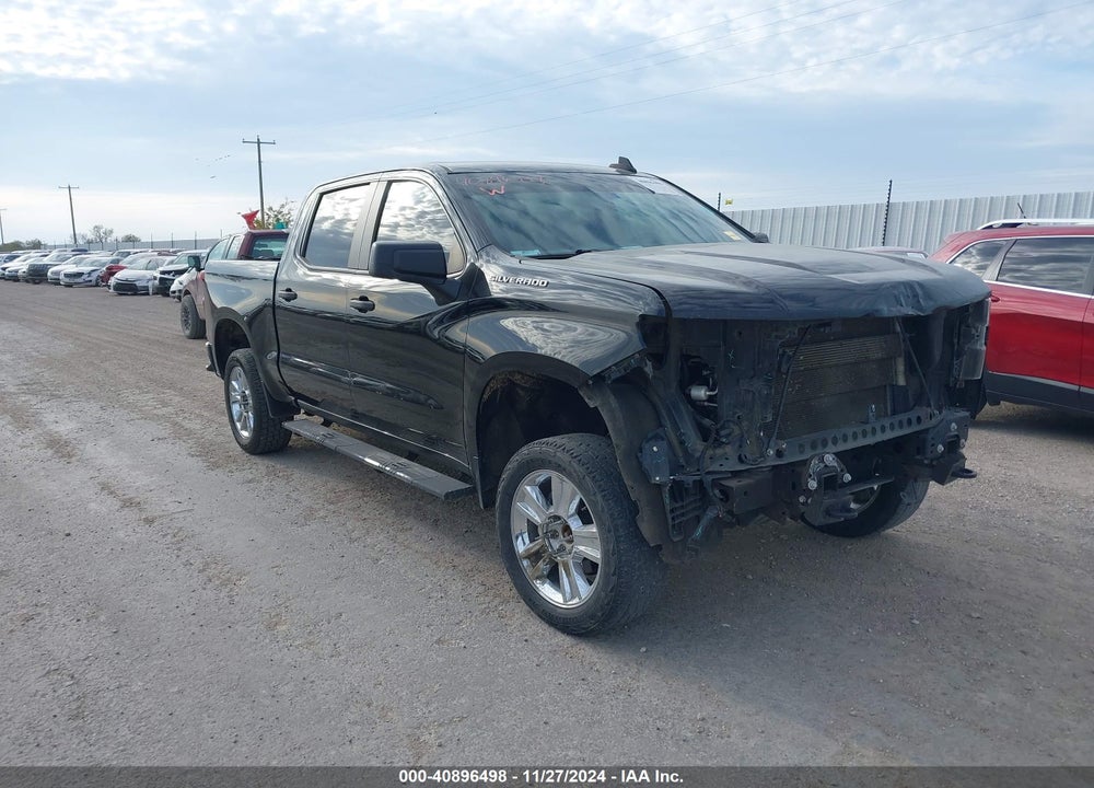 2020 CHEVROLET SILVERADO 1500 4WD SHORT BED WT VIN: 3GCUYAEF4LG336232