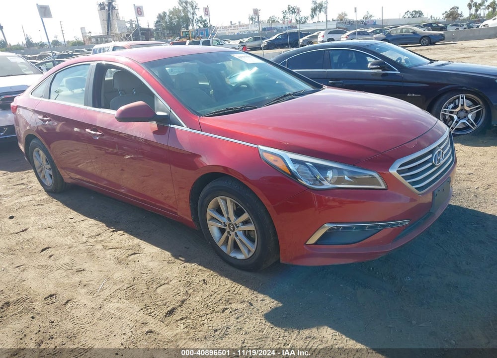 2015 HYUNDAI SONATA SE VIN: 5NPE24AF9FH139081