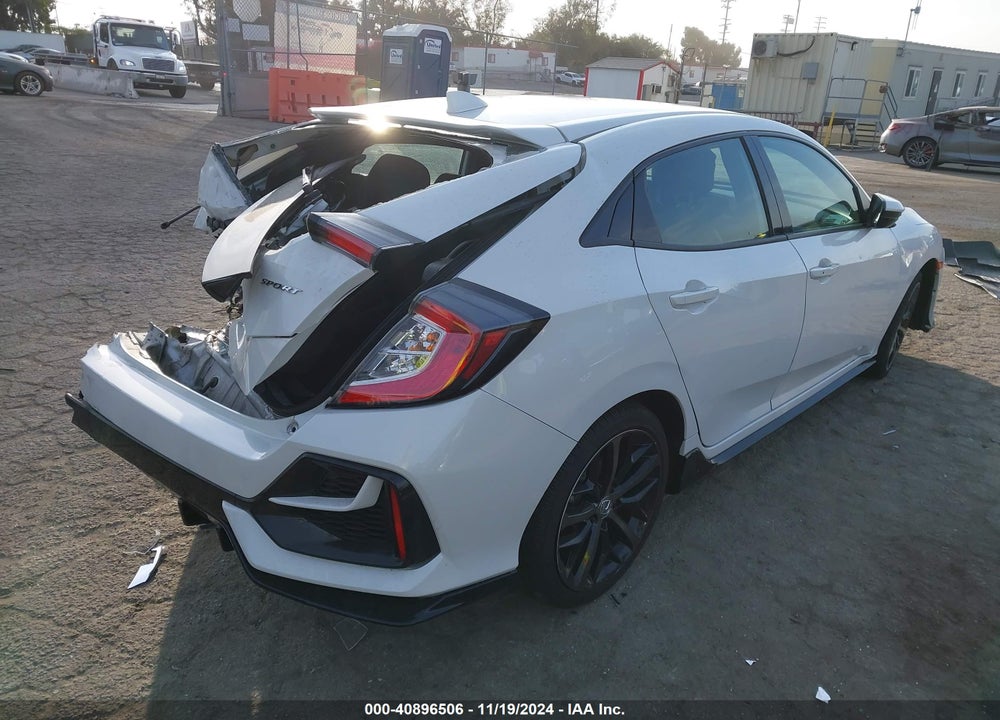 2021 HONDA CIVIC SPORT VIN: SHHFK7H49MU423007