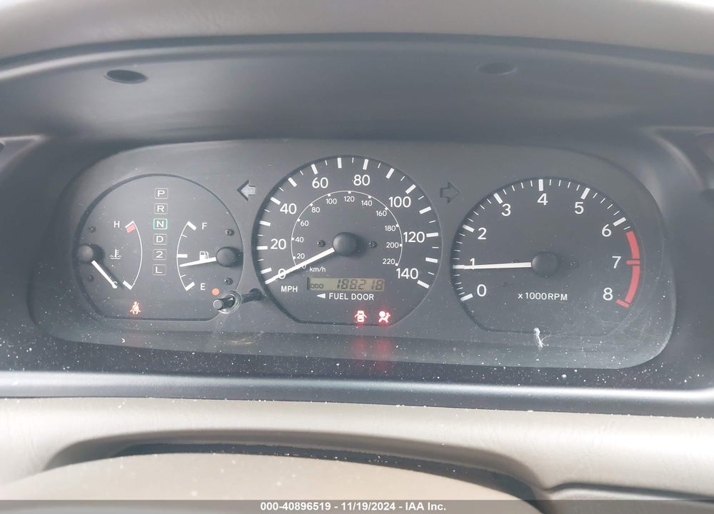 2001 TOYOTA CAMRY LE VIN: 4T1BG22K31U064926
