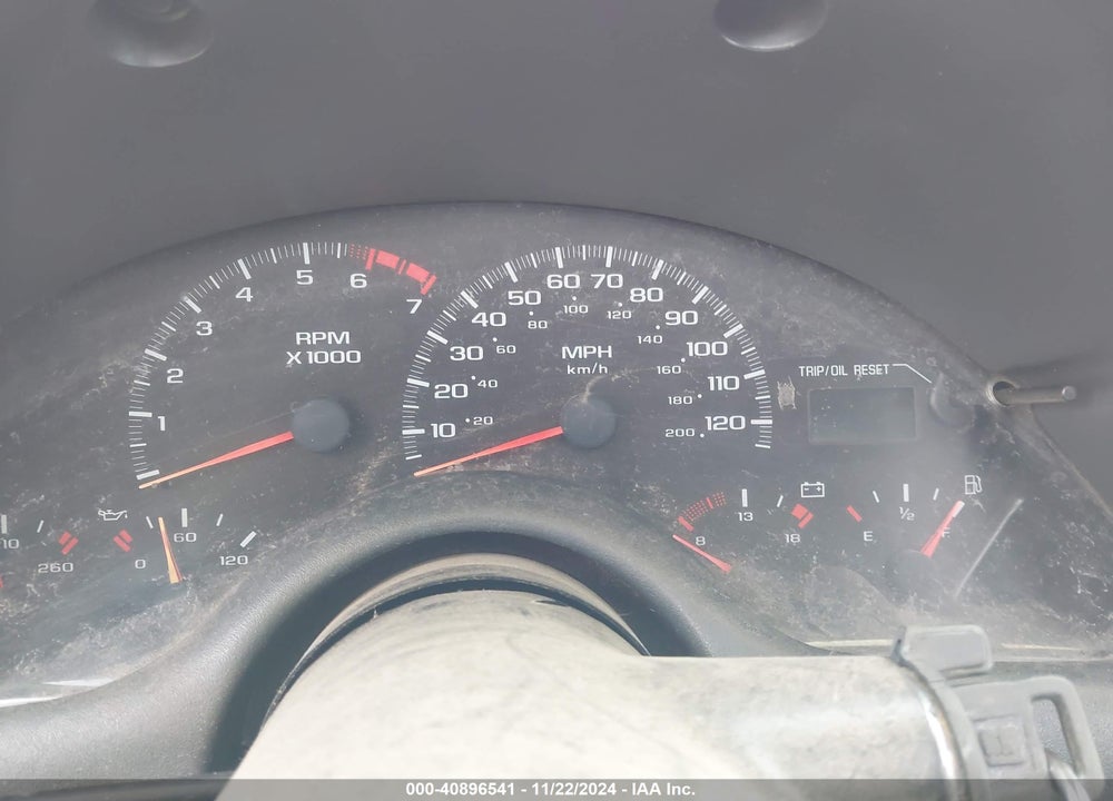 1999 CHEVROLET CAMARO VIN: 2G1FP22K1X2123873