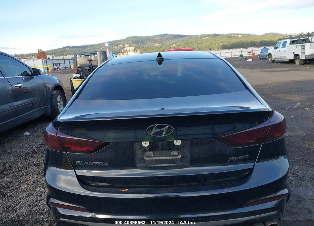 2018 HYUNDAI ELANTRA SPORT VIN: KMHD04LB6JU719670