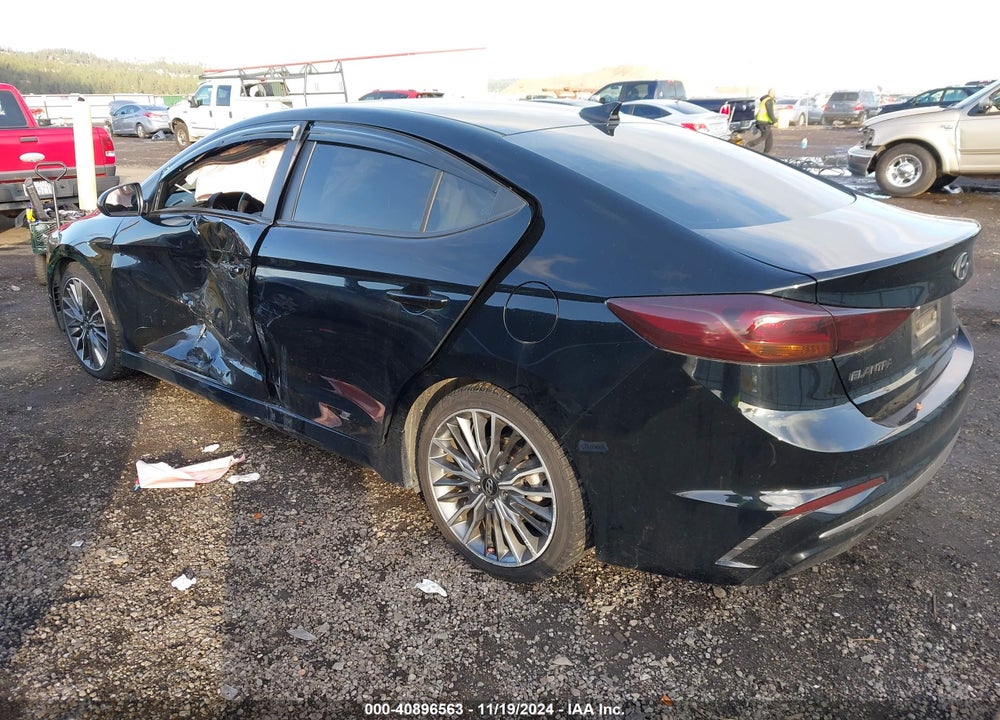 2018 HYUNDAI ELANTRA SPORT VIN: KMHD04LB6JU719670