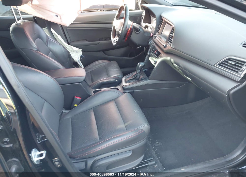 2018 HYUNDAI ELANTRA SPORT VIN: KMHD04LB6JU719670