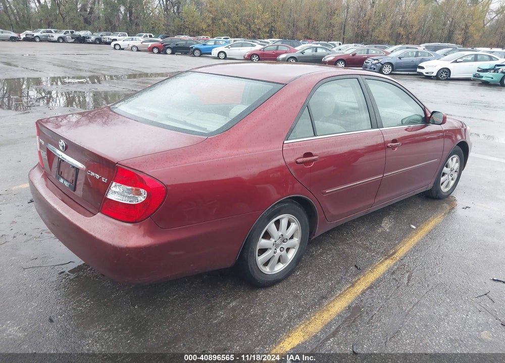 2003 TOYOTA CAMRY XLE VIN: 4T1BE32K93U187600