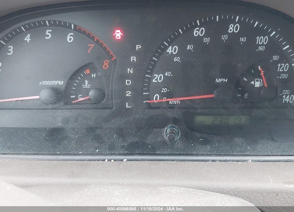 2003 TOYOTA CAMRY XLE VIN: 4T1BE32K93U187600