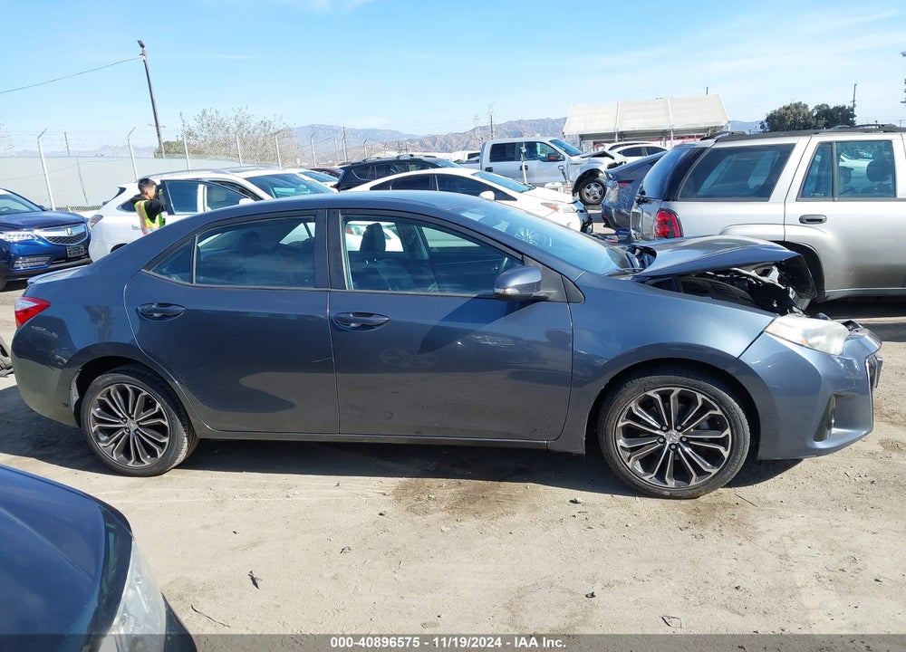 2015 TOYOTA COROLLA S PLUS VIN: 5YFBURHE7FP249038