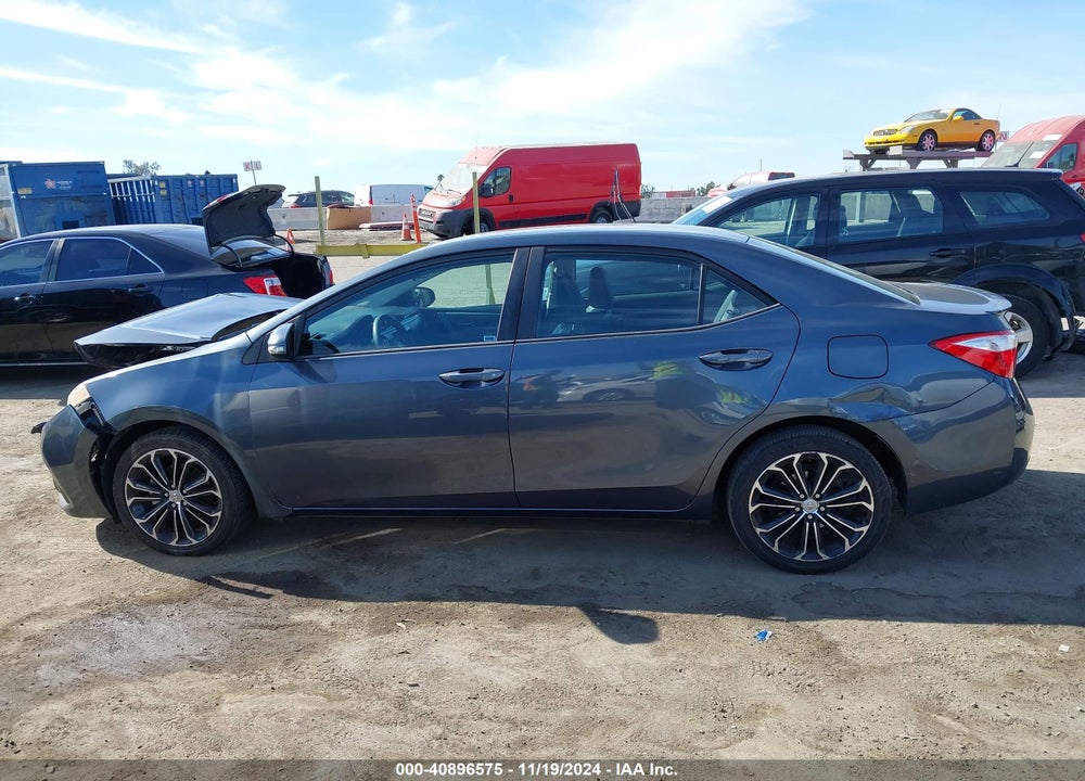 2015 TOYOTA COROLLA S PLUS VIN: 5YFBURHE7FP249038