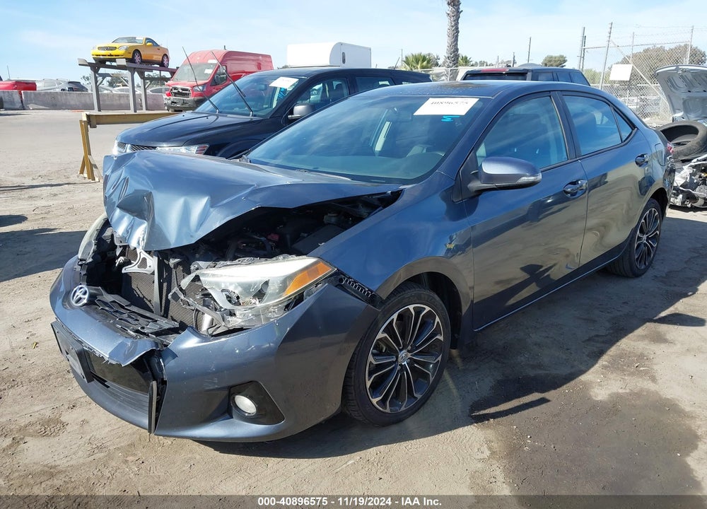 2015 TOYOTA COROLLA S PLUS VIN: 5YFBURHE7FP249038
