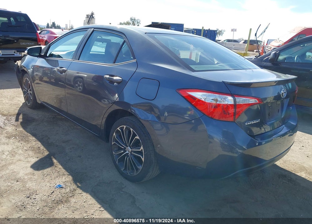 2015 TOYOTA COROLLA S PLUS VIN: 5YFBURHE7FP249038