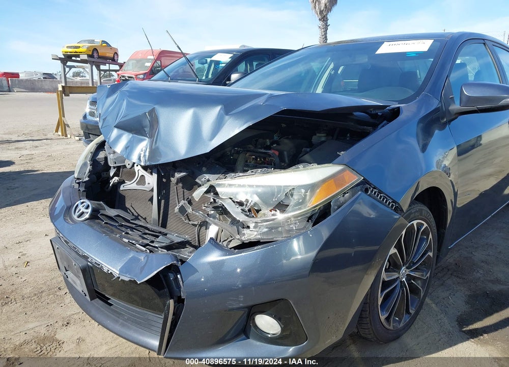 2015 TOYOTA COROLLA S PLUS VIN: 5YFBURHE7FP249038