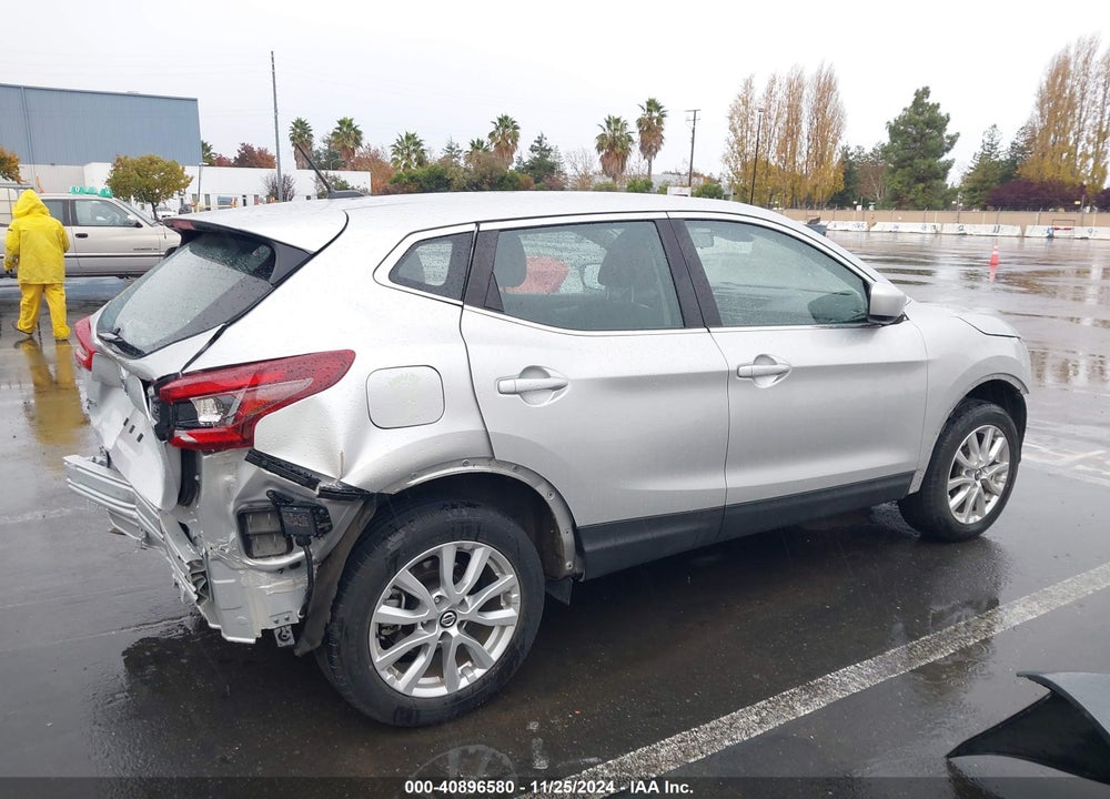 2022 NISSAN ROGUE SPORT S FWD XTRONIC CVT VIN: JN1BJ1AV4NW341401