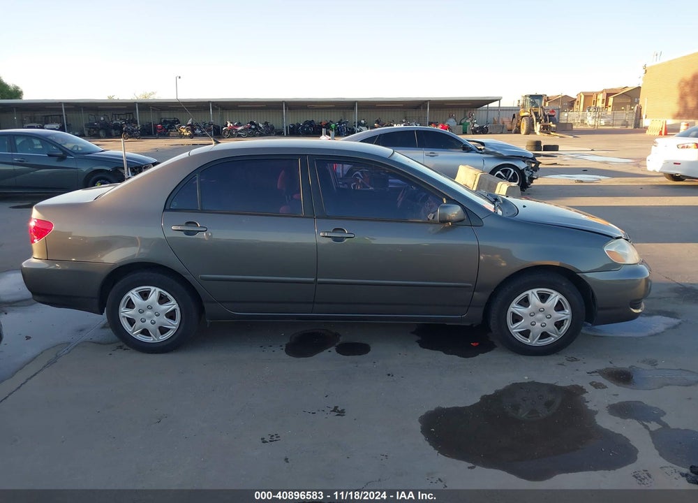 2007 TOYOTA COROLLA LE VIN: 2T1BR30E87C781085