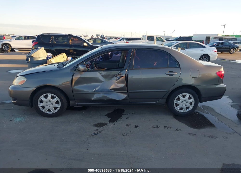 2007 TOYOTA COROLLA LE VIN: 2T1BR30E87C781085