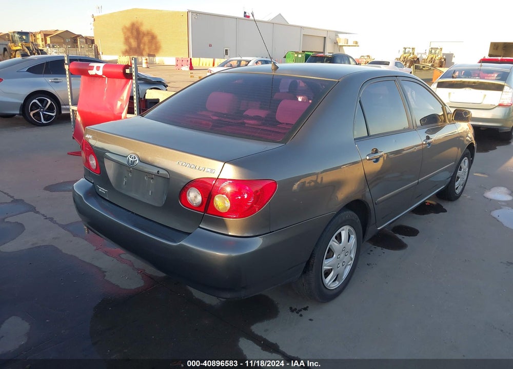 2007 TOYOTA COROLLA LE VIN: 2T1BR30E87C781085