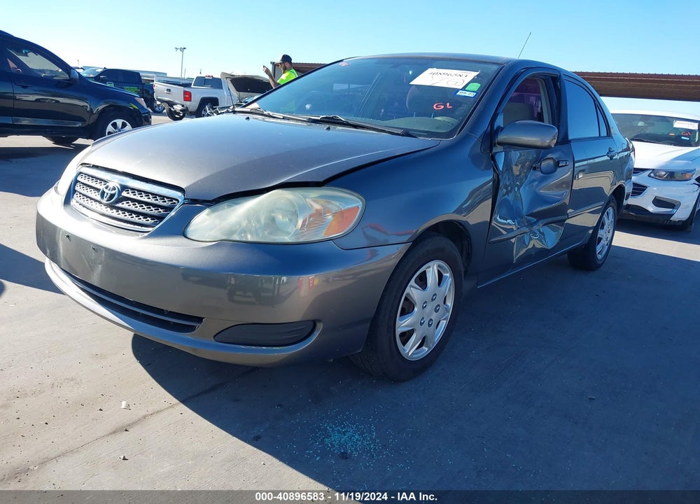 2007 TOYOTA COROLLA LE VIN: 2T1BR30E87C781085
