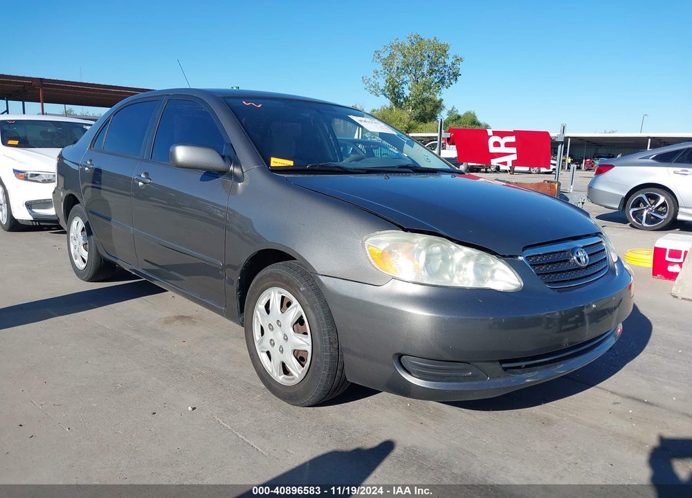2007 TOYOTA COROLLA LE VIN: 2T1BR30E87C781085
