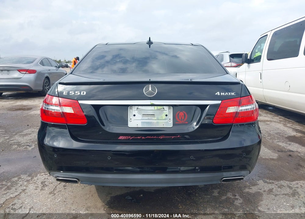 2012 MERCEDES-BENZ E 550 4MATIC VIN: WDDHF9BB5CA581424