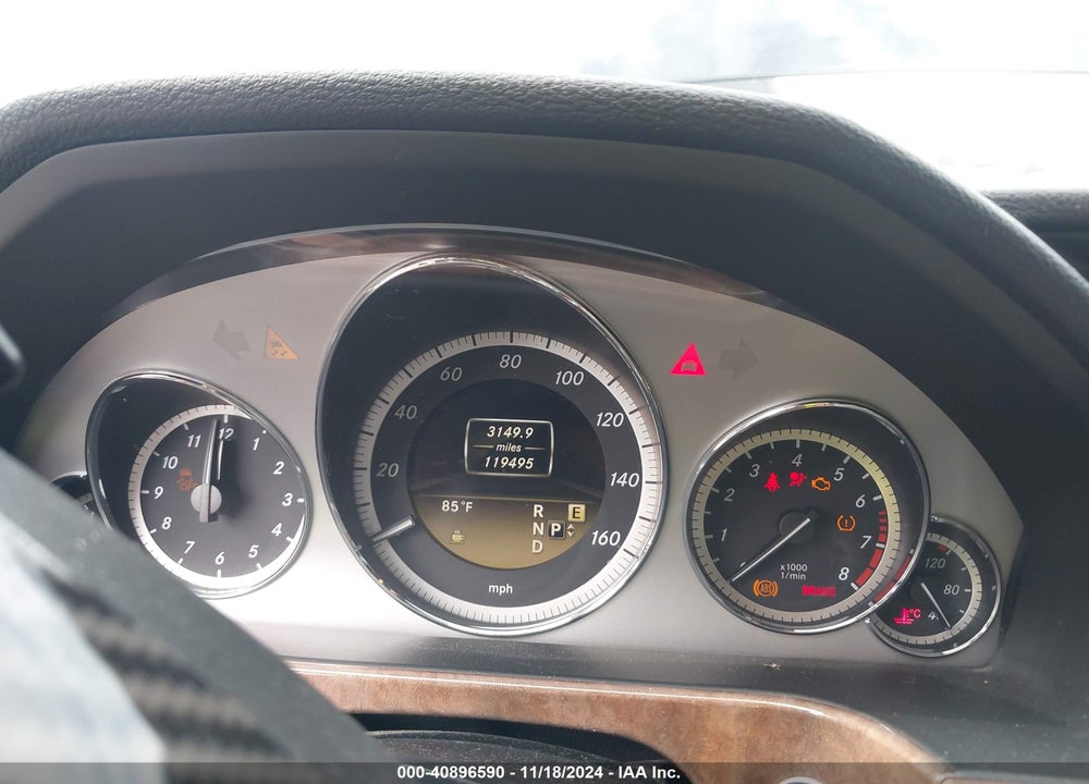 2012 MERCEDES-BENZ E 550 4MATIC VIN: WDDHF9BB5CA581424