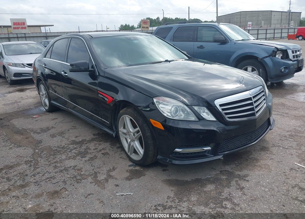 2012 MERCEDES-BENZ E 550 4MATIC VIN: WDDHF9BB5CA581424