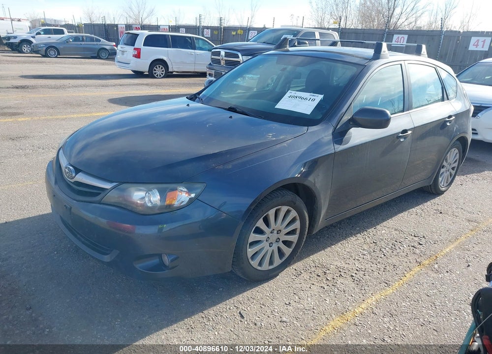 2011 SUBARU IMPREZA 2.5I PREMIUM VIN: JF1GH6B60BH802280