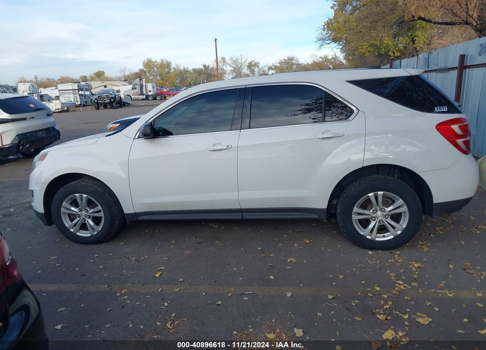 2016 CHEVROLET EQUINOX LS VIN: 2GNFLEEK1G6111321