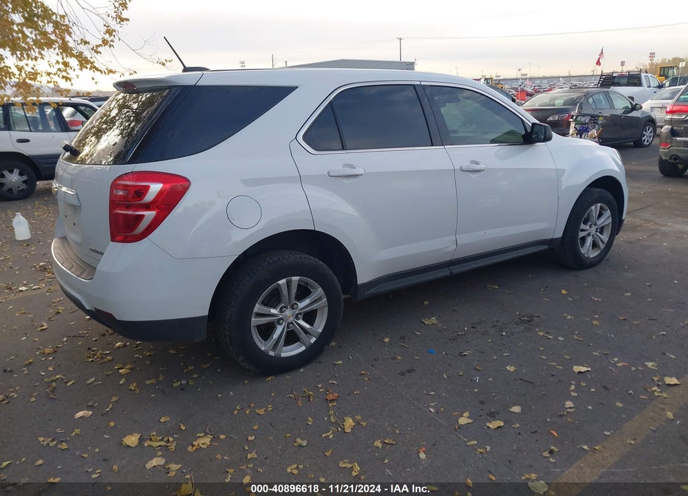 2016 CHEVROLET EQUINOX LS VIN: 2GNFLEEK1G6111321