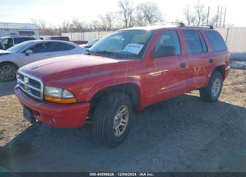 2002 DODGE DURANGO SLT VIN: 1B4HS48N32F153795