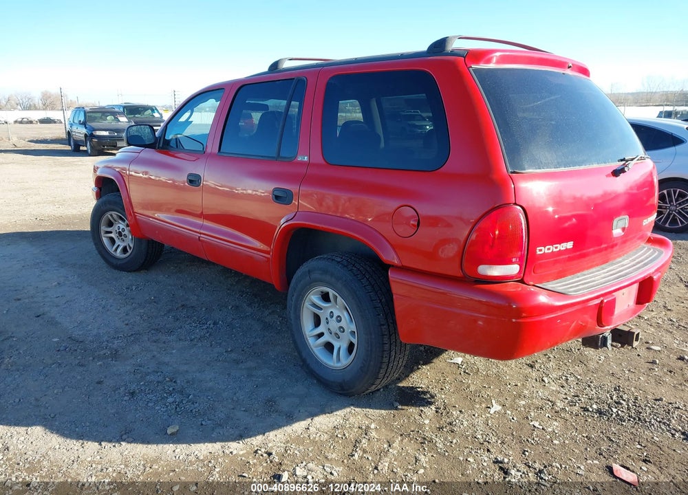 2002 DODGE DURANGO SLT VIN: 1B4HS48N32F153795
