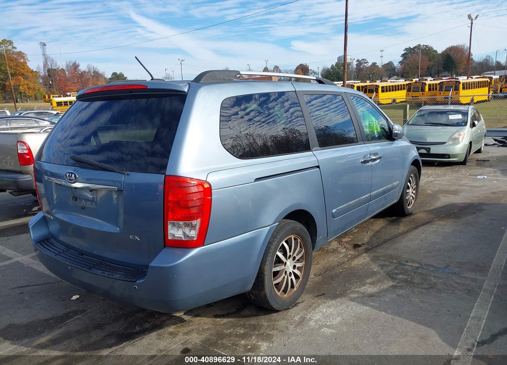 2011 KIA SEDONA EX VIN: KNDMH4C72B6400667