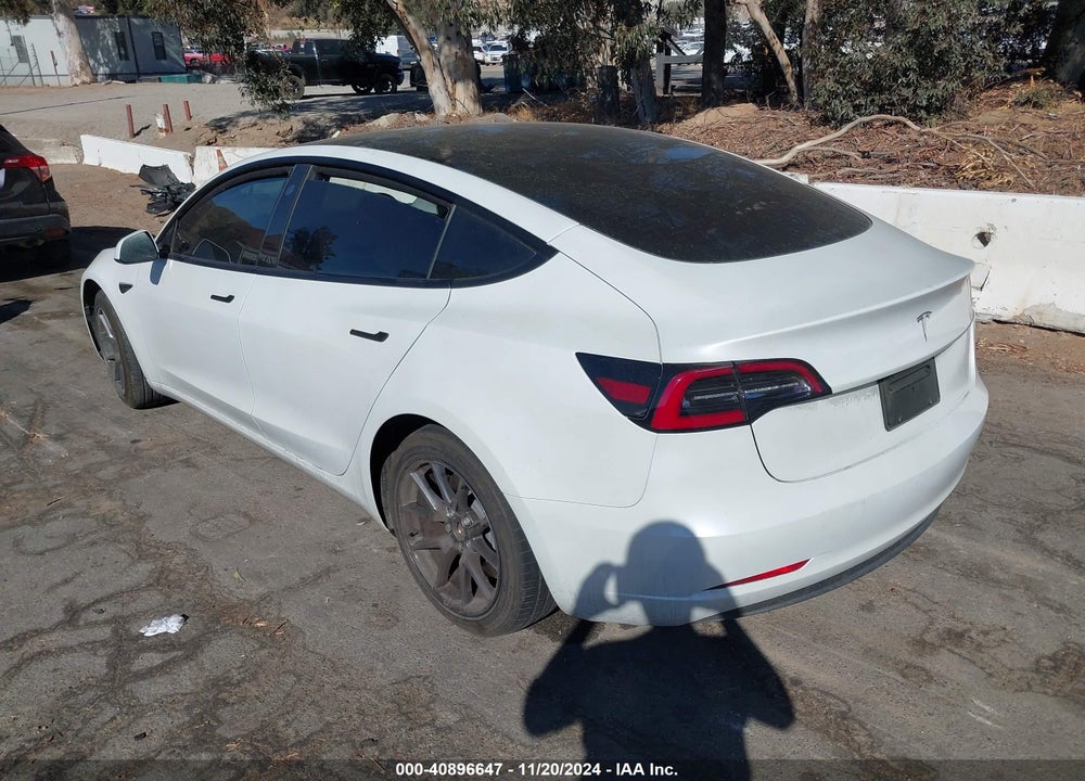 2023 TESLA MODEL 3 REAR-WHEEL DRIVE VIN: 5YJ3E1EA7PF574368