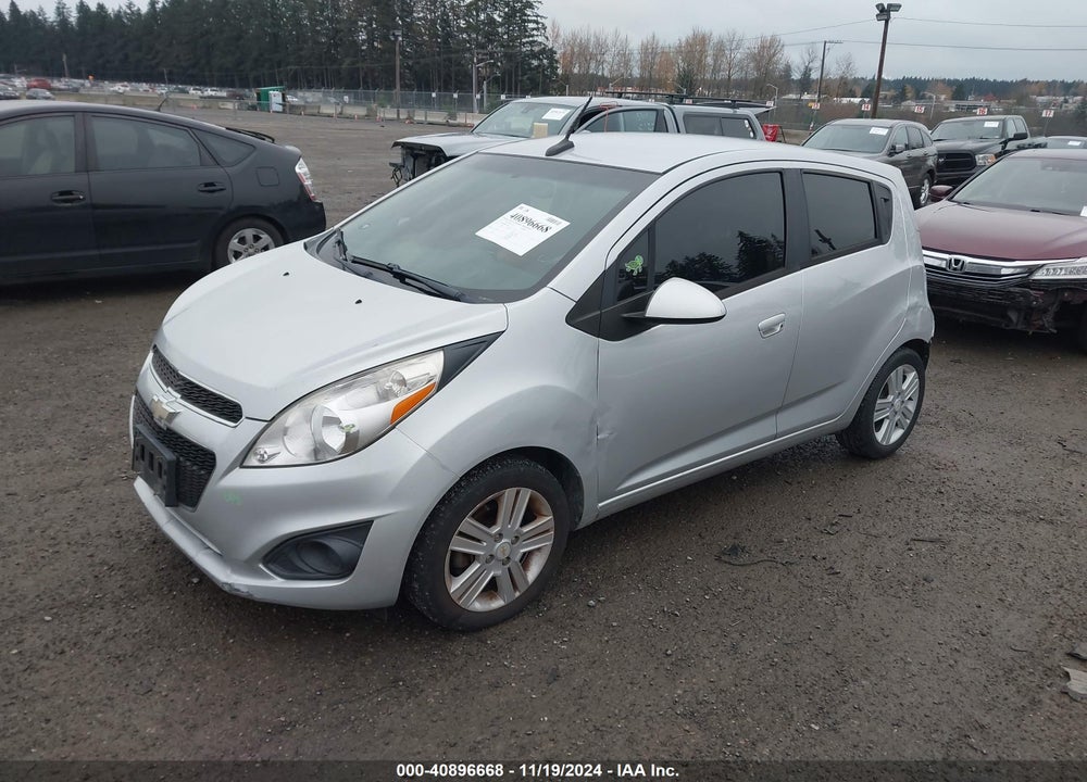 2013 CHEVROLET SPARK 1LT AUTO VIN: KL8CD6S98DC507855