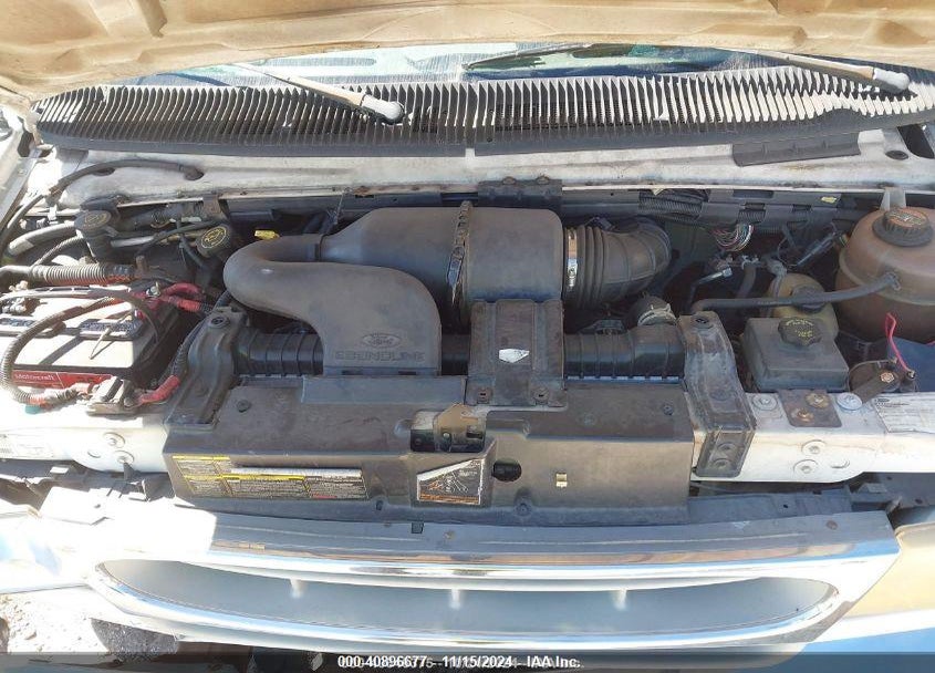 1999 FORD ECONOLINE VIN: 1FDXE40SXXHA52915