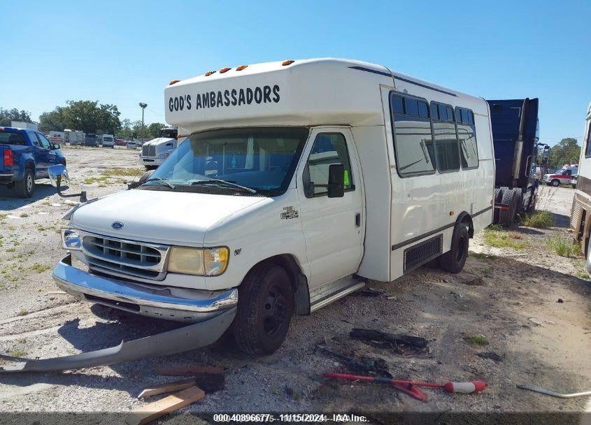 1999 FORD ECONOLINE VIN: 1FDXE40SXXHA52915
