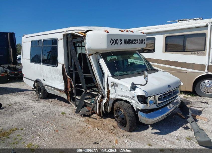 1999 FORD ECONOLINE VIN: 1FDXE40SXXHA52915