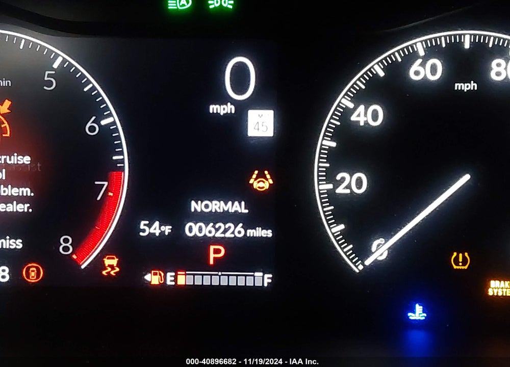 2024 HONDA HR-V AWD EX-L/AWD EX-L W/O BSI VIN: 3CZRZ2H76RM749691