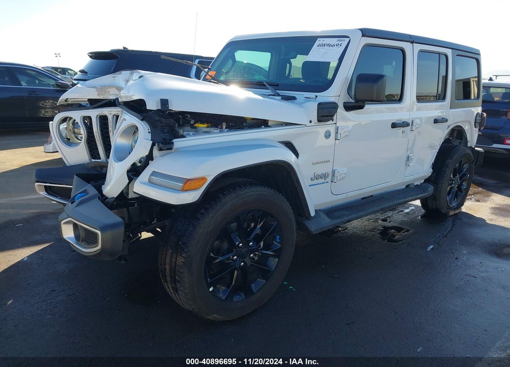2023 JEEP WRANGLER 4XE SAHARA 4X4 VIN: 1C4JJXP67PW686372