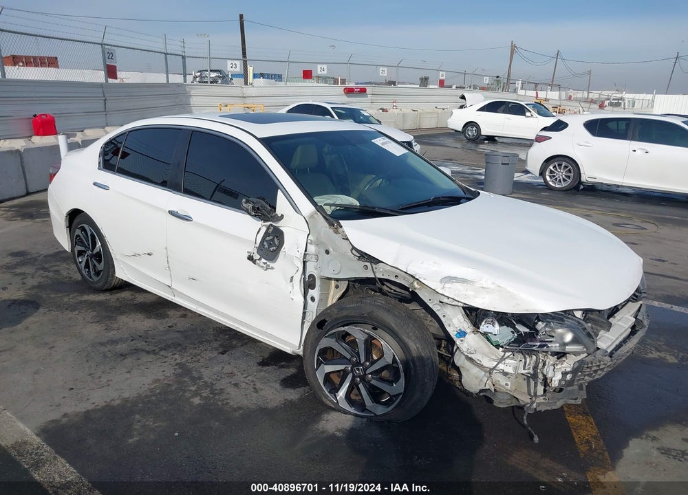 2016 HONDA ACCORD EX-L VIN: 1HGCR2F82GA043577