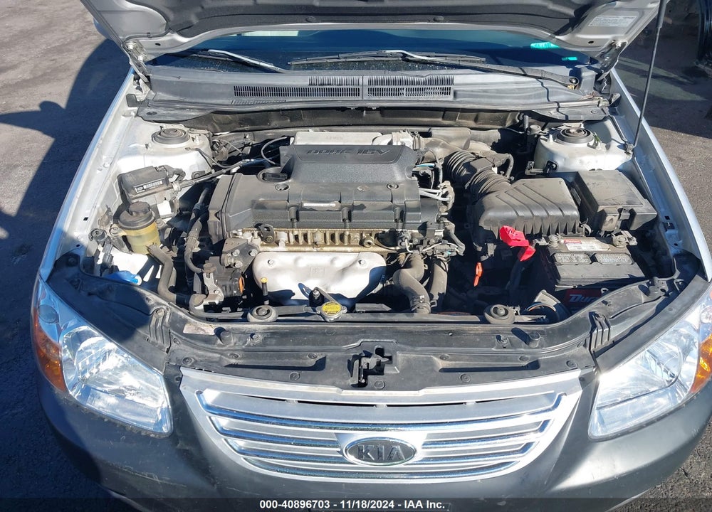 2007 KIA SPECTRA EX VIN: KNAFE121975403038