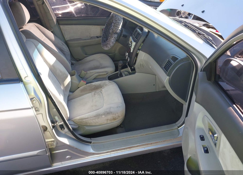 2007 KIA SPECTRA EX VIN: KNAFE121975403038