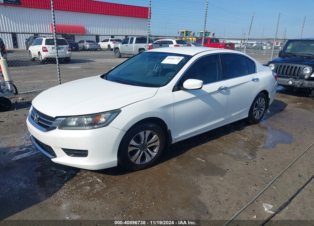 2013 HONDA ACCORD LX VIN: 1HGCR2F35DA054833